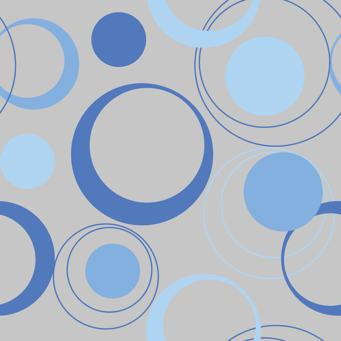 Vinyl teppich badezimmer minimal blaue blasen - TenStickers