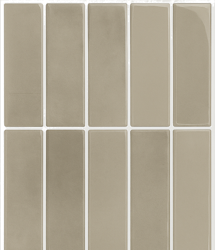 Vinyl teppich badezimmer linear stone natur - TenStickers