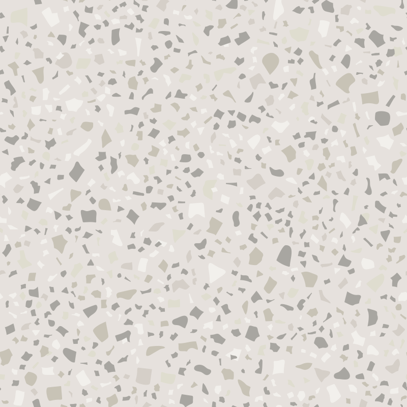 Vinyl teppich küche in grau terrazzo - TenStickers