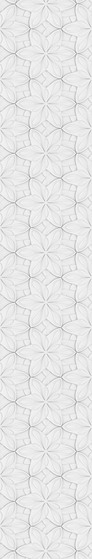 Vinyl teppich küche mit minimalistischen blumenhexagonen - TenStickers