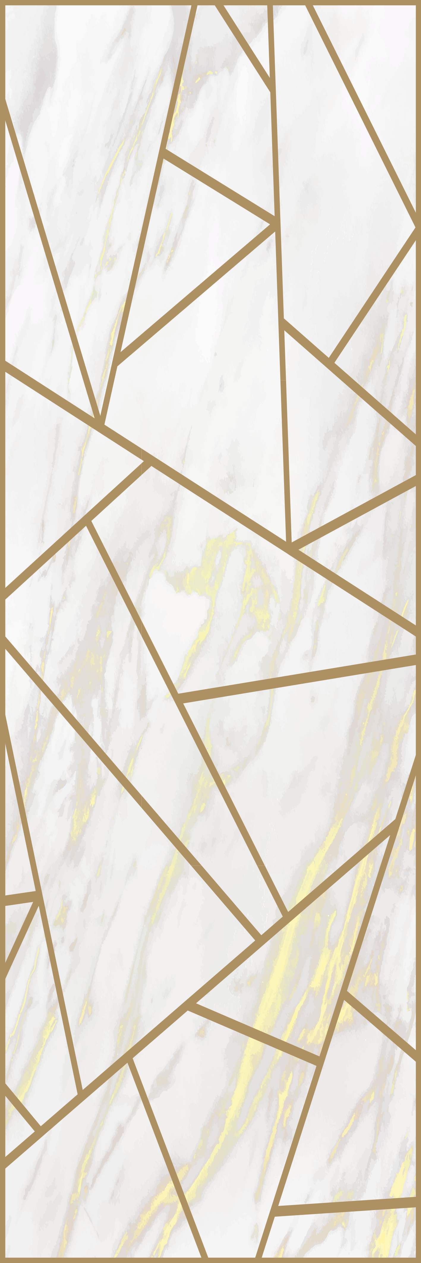 Vinyl teppich büro marmor geometrisches mosaik - TenStickers