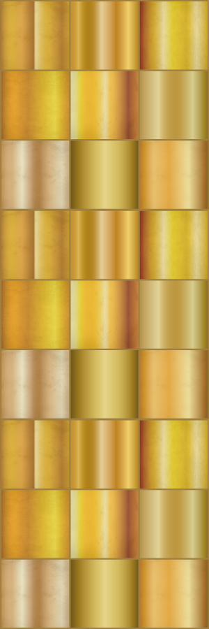 Vinyl teppich büro goldgelbe blöcke - TenStickers
