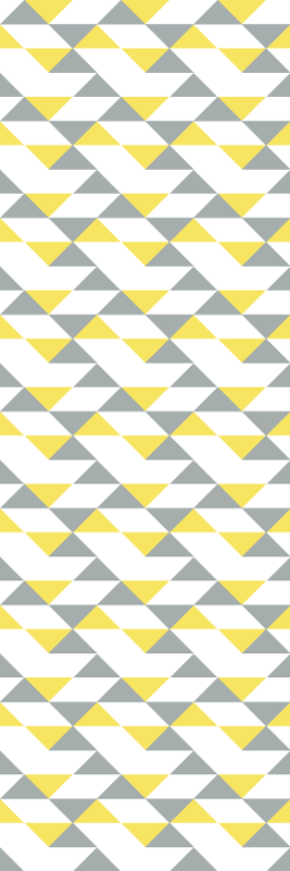 Vinyl teppich schlafzimmer in grauem pantone-muster - TenStickers