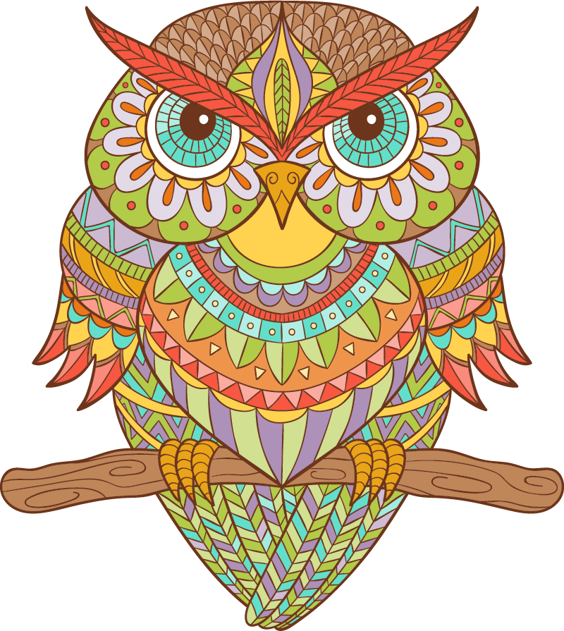 Vinyl teppich schlafzimmer ave huichol - TenStickers