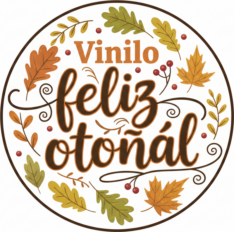 Vinyl teppich schlafzimmer herbstliche freude - TenStickers