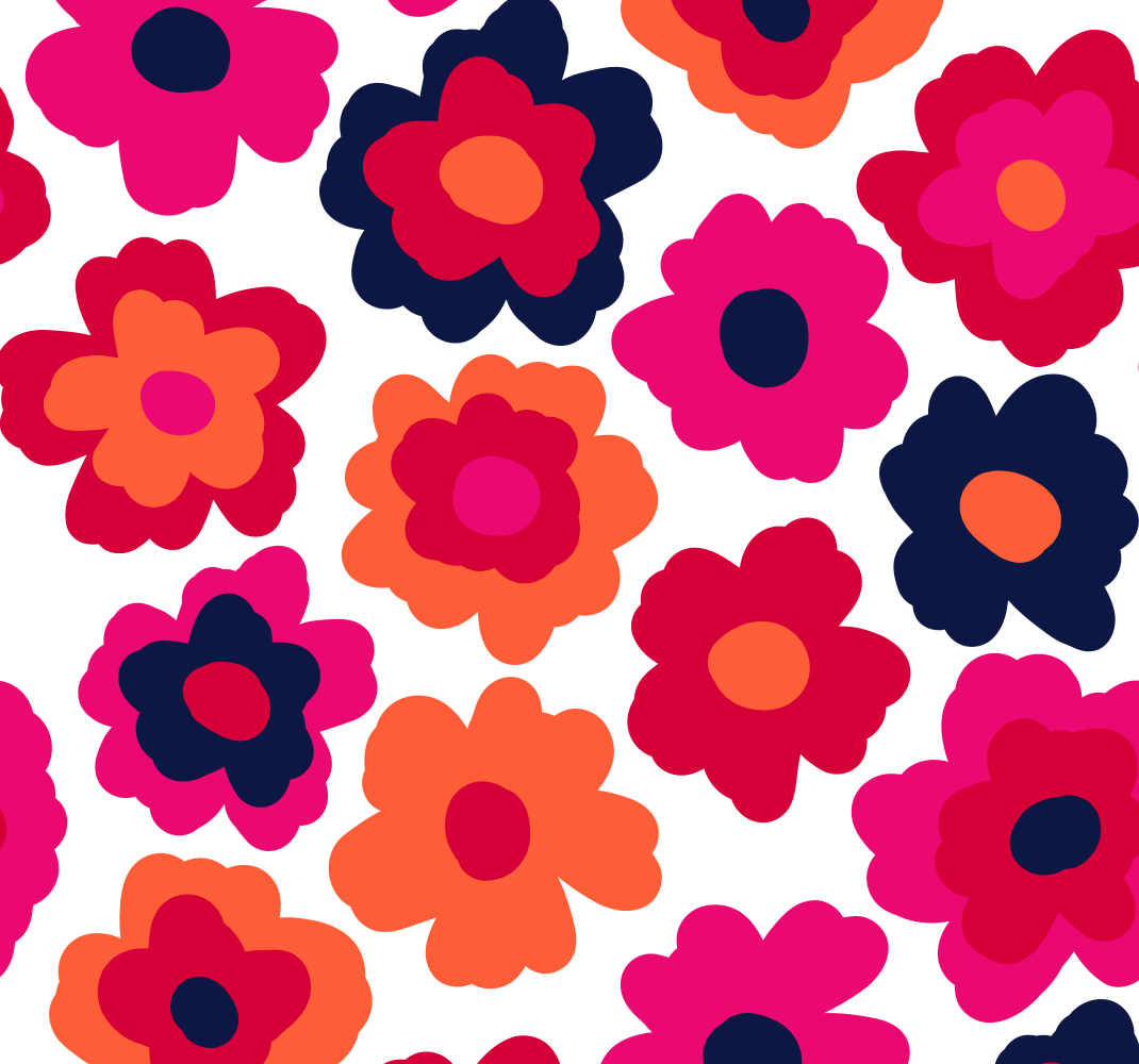 Vinyl teppich natur mohnblume rot - TenStickers