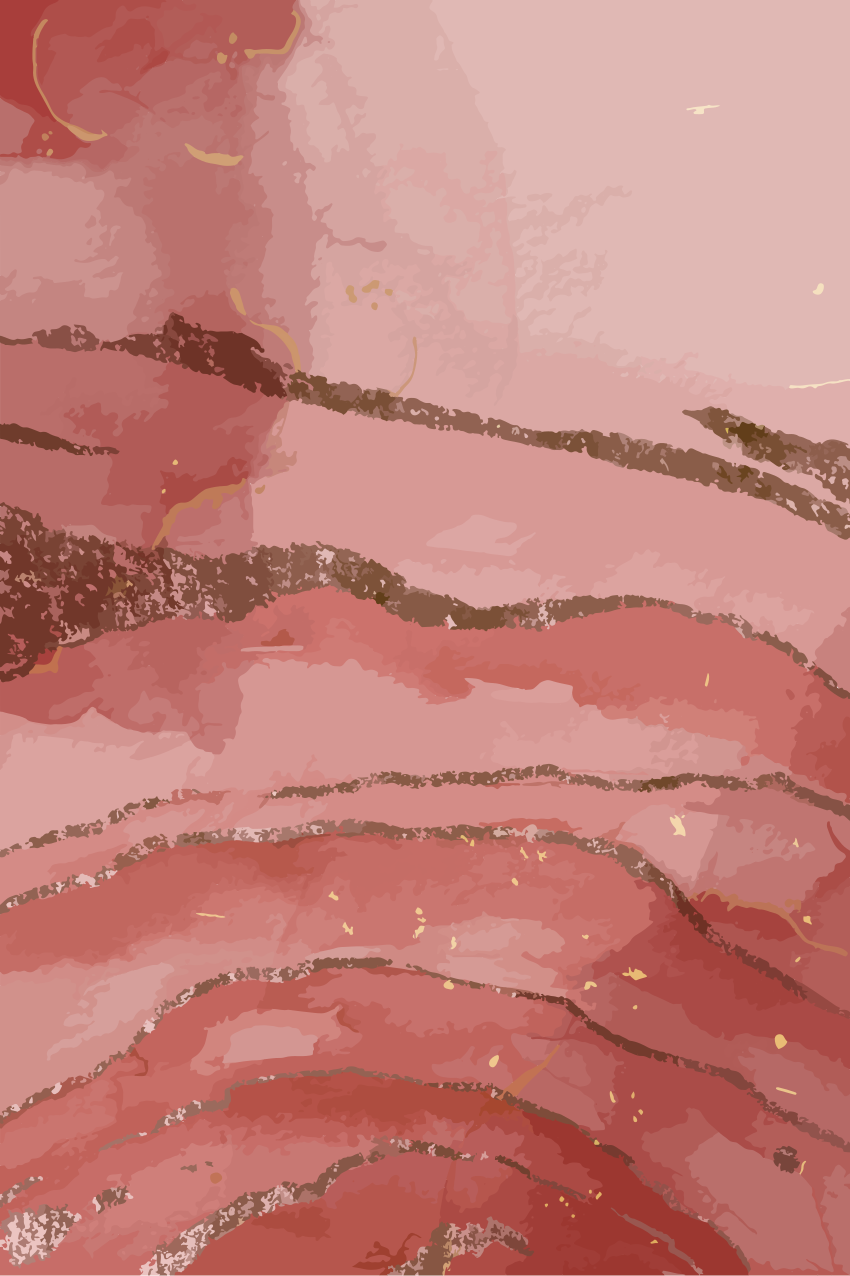 Vinyl teppich modern in schimmerndem rosa aquarell - TenStickers