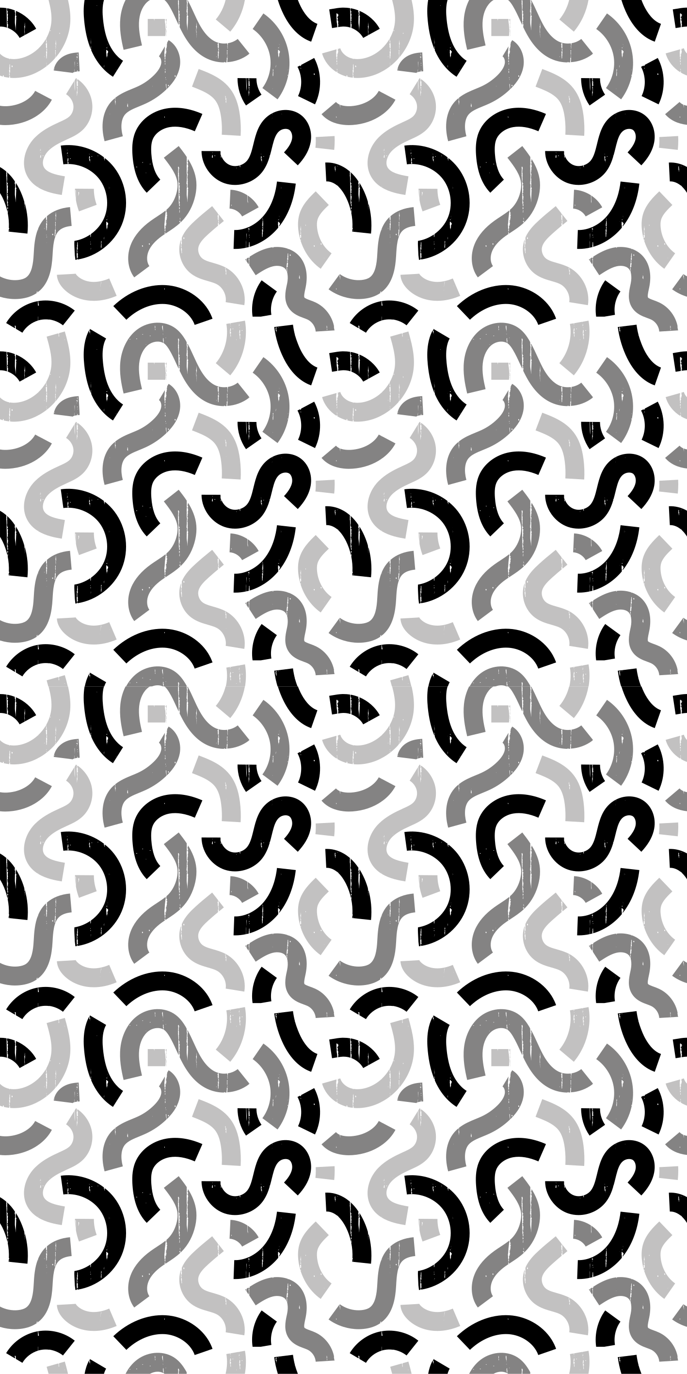 Vinyl teppich textur mit schwarz-weißen formen - TenStickers