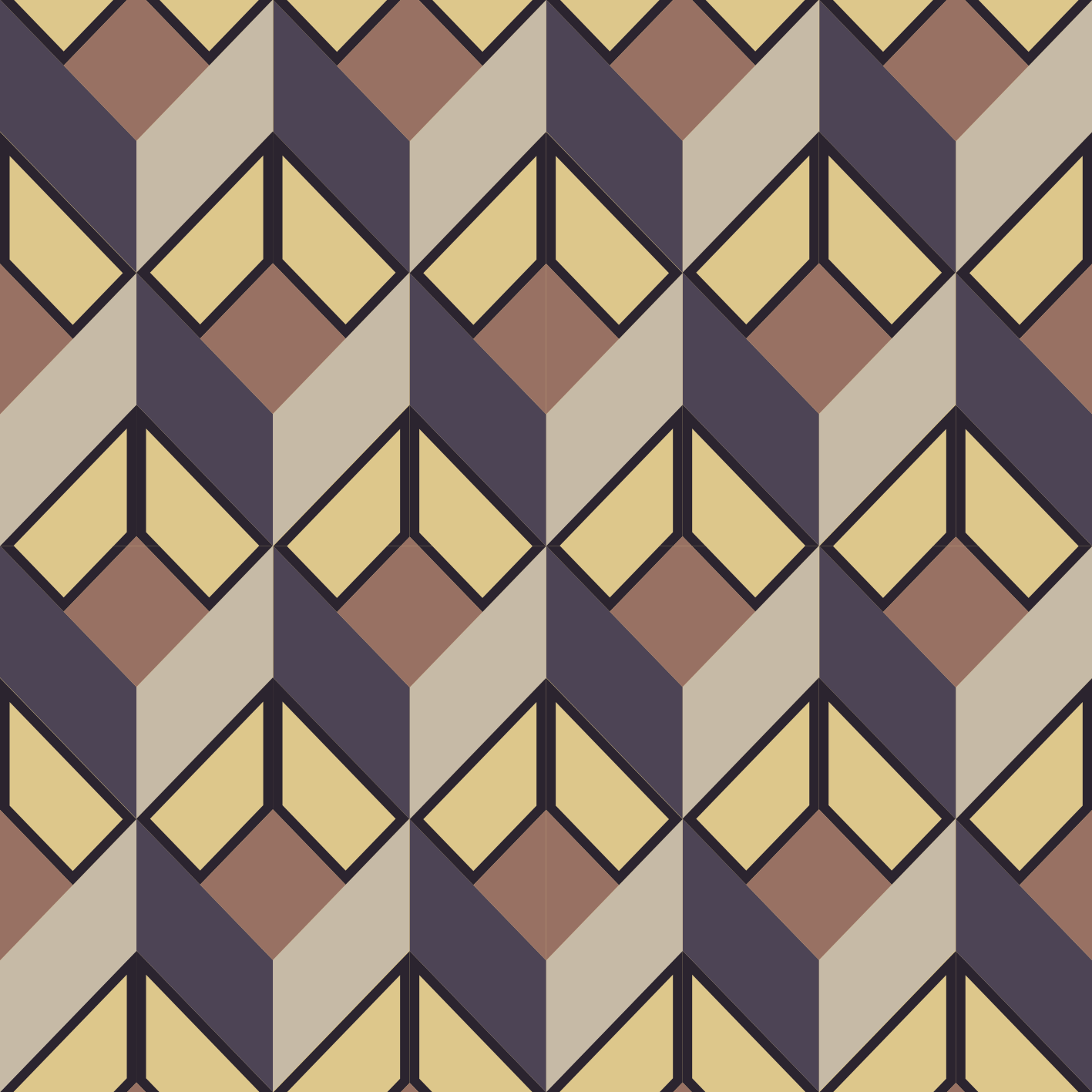 Vinyl teppich vintage in retro grau - TenStickers