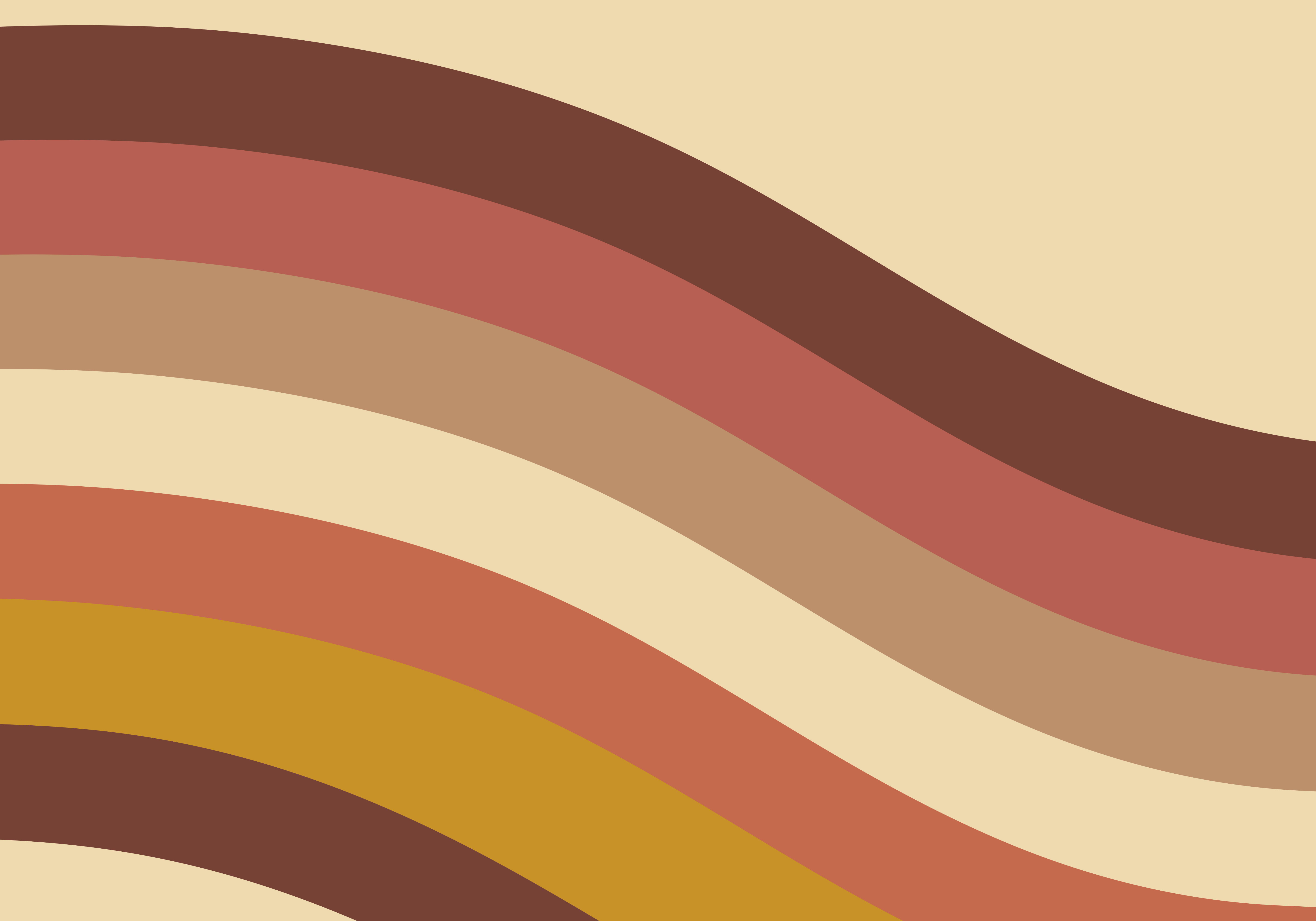 Vinyl teppich vintage 70er jahre streifen - TenStickers