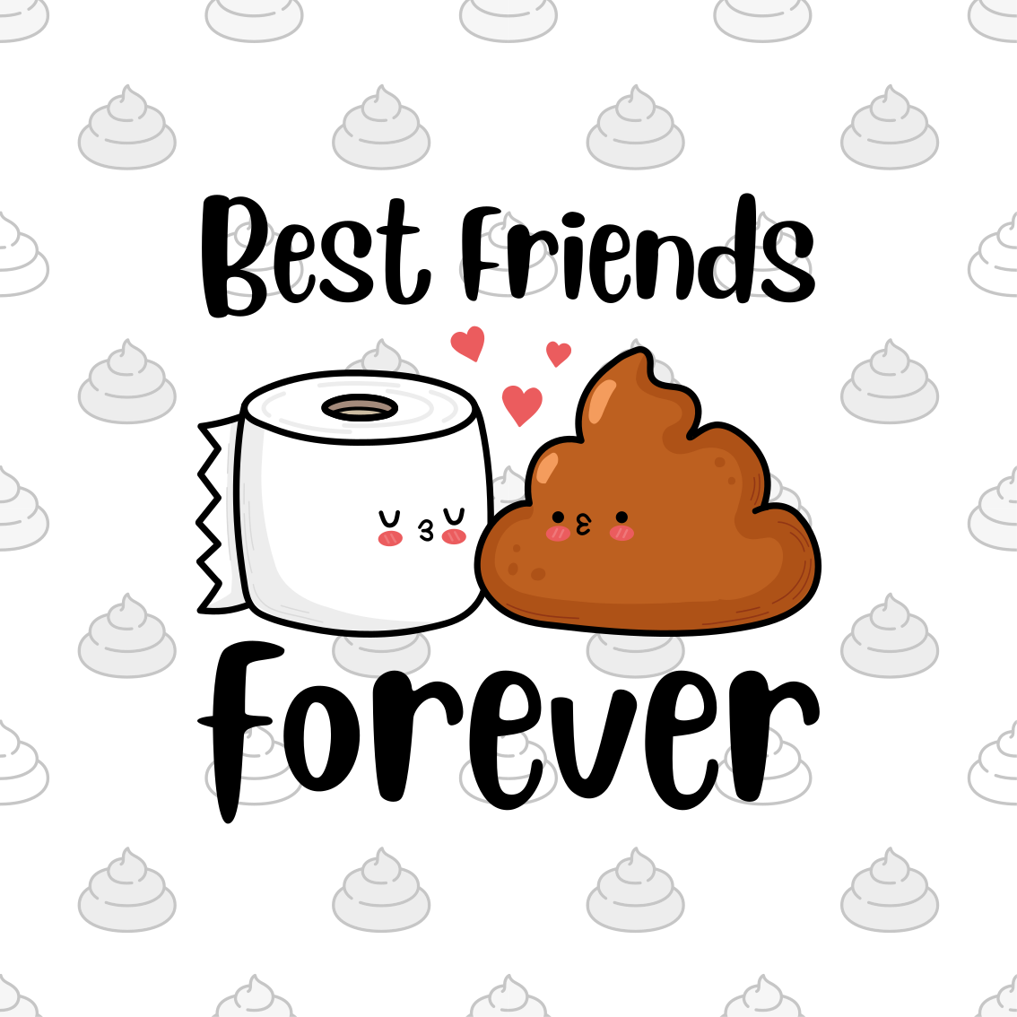 Vinyl teppich text mit lustigem toiletten spruch - TenStickers
