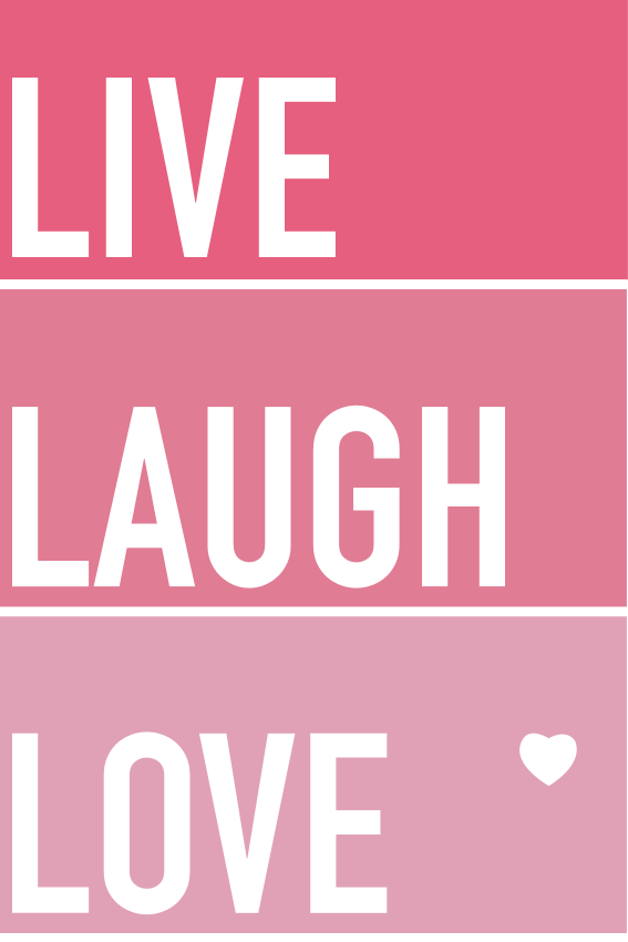 Vinyl teppich text einfache zitat rosa - TenStickers