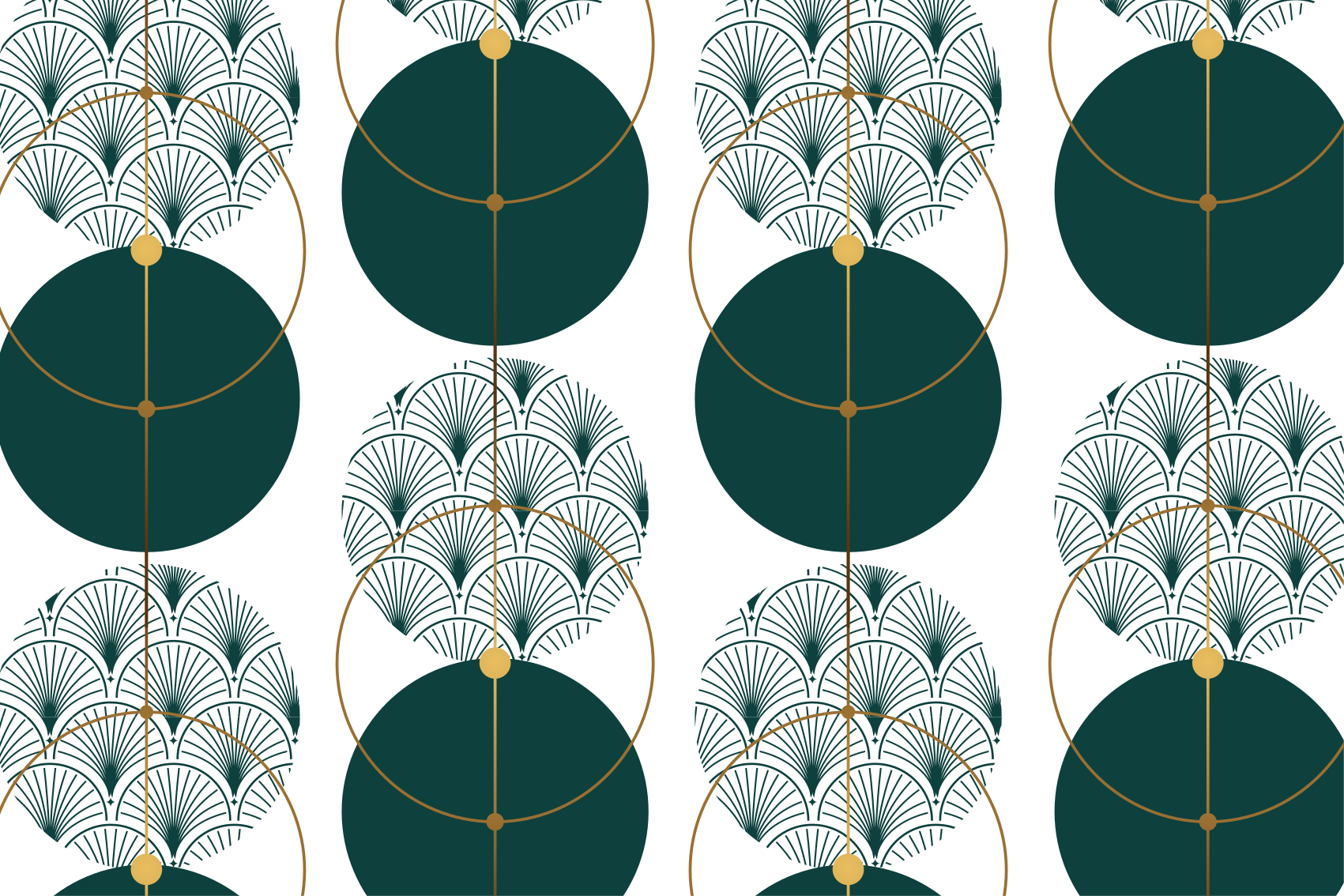 Vinyl teppich geometrisch glamour stil geo kunst - TenStickers