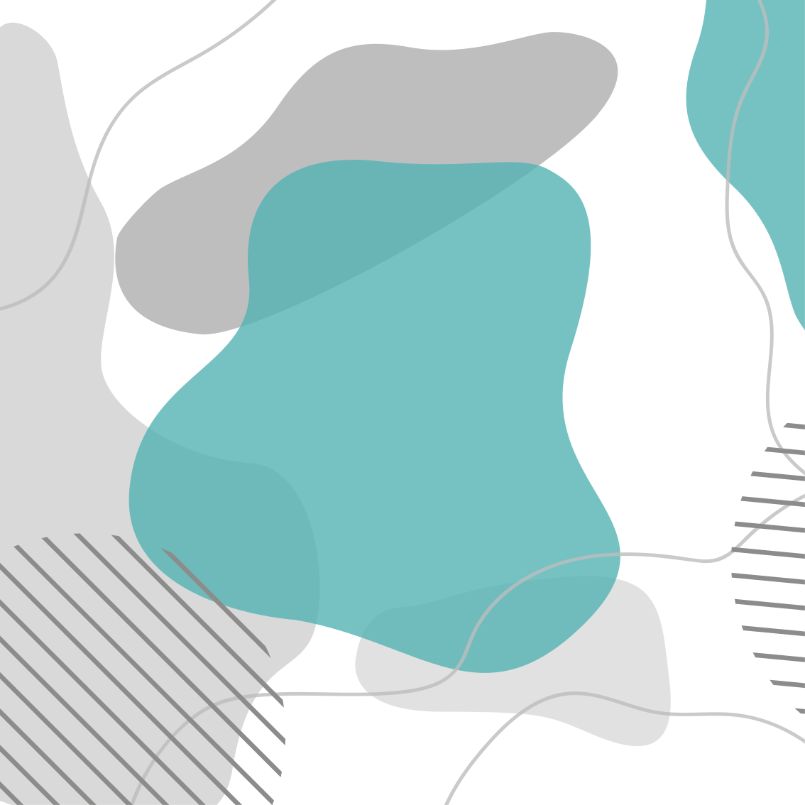Geometrischer vinyl teppich in blau und grün - TenStickers