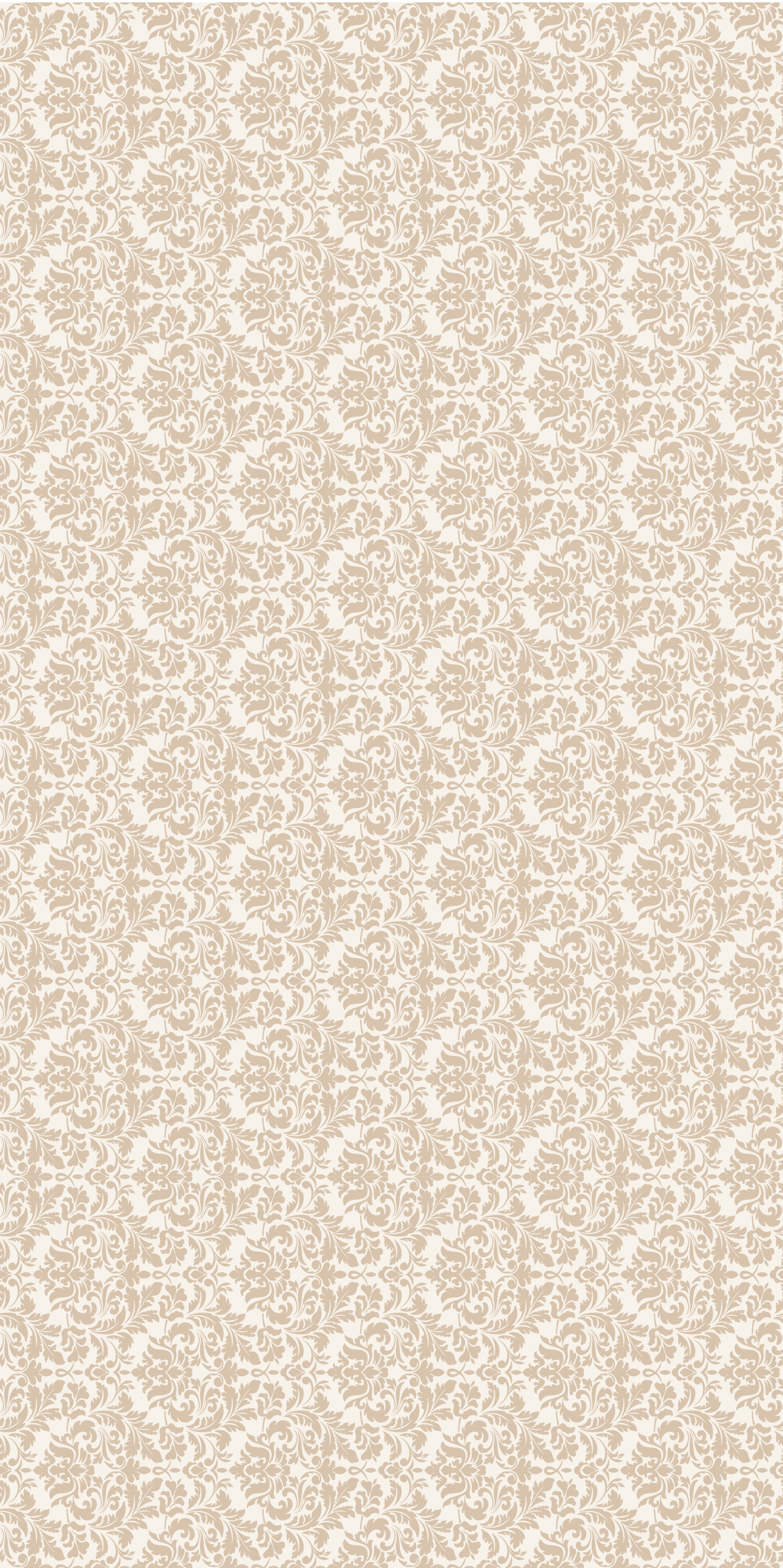 Vinyl teppich beige antik hellbeige muster - TenStickers