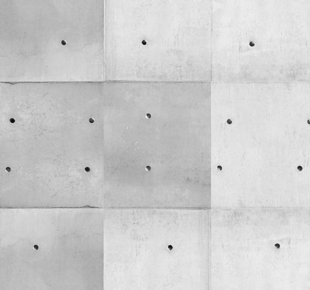Vinyl teppich terrasse minimalistische betonpaneele - TenStickers