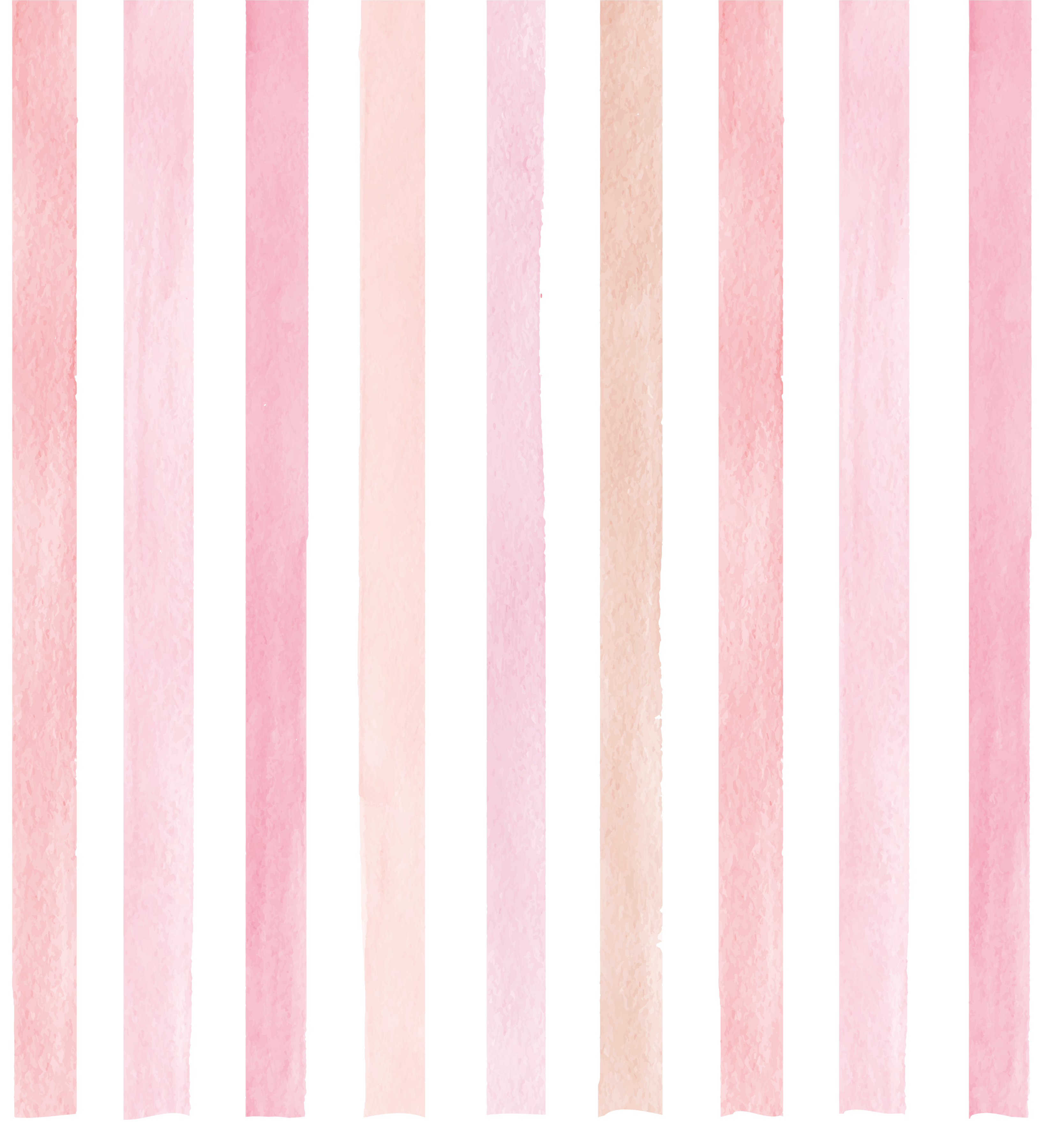 Vinyl teppich terrasse mit rosa aquarell streifen - TenStickers