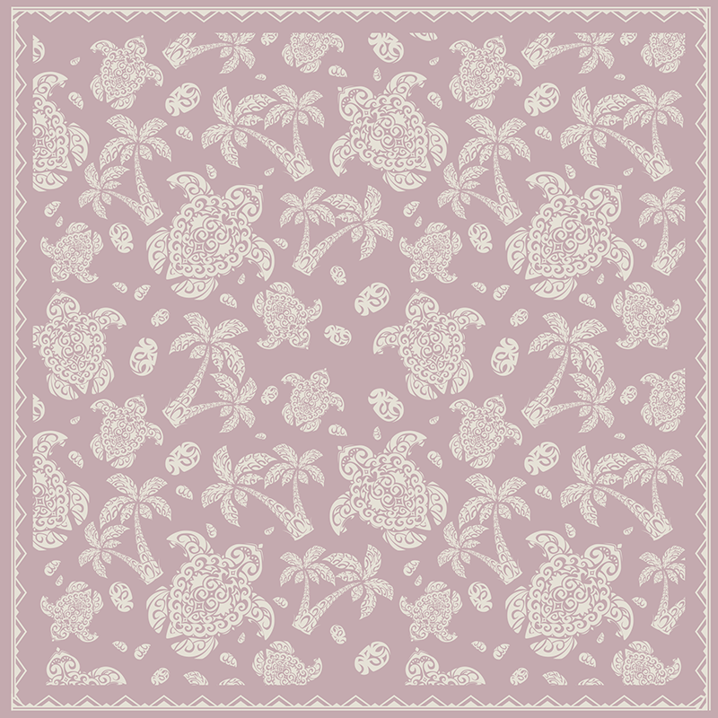 Vinyl teppich mandala paisley muster - TenStickers