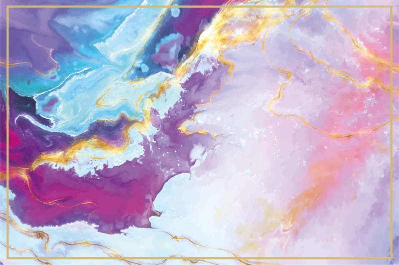 Vinyl Teppich Textur abstrakt marmoriert - TenStickers