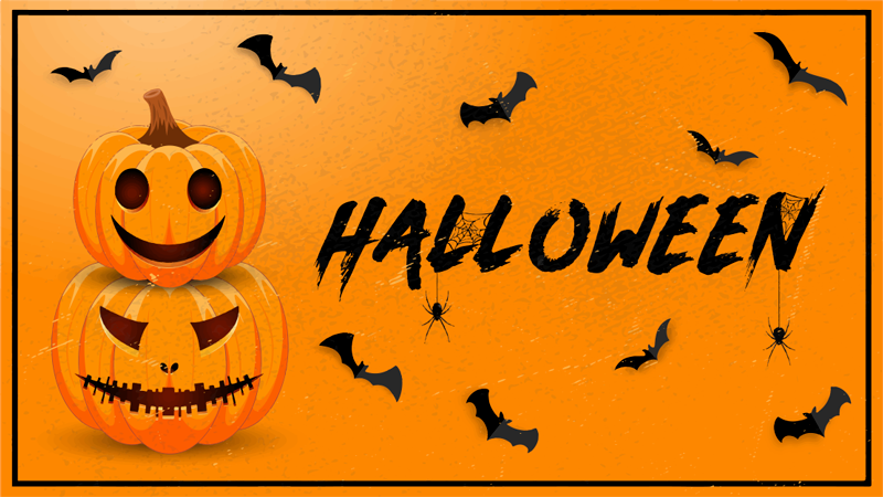 Vinyl teppich halloween für die halloween feier - TenStickers