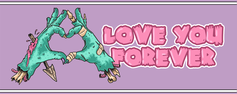 Vinyl Teppich Tiere liebevolle dinosaurierszene - TenStickers