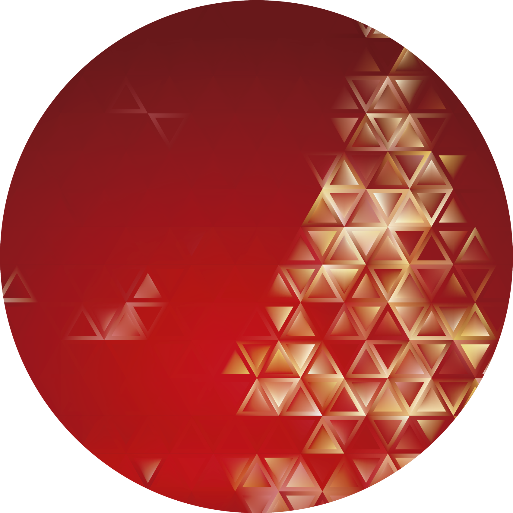 Vinyl Teppich geometrisch geometrische ombre-kugel - TenStickers