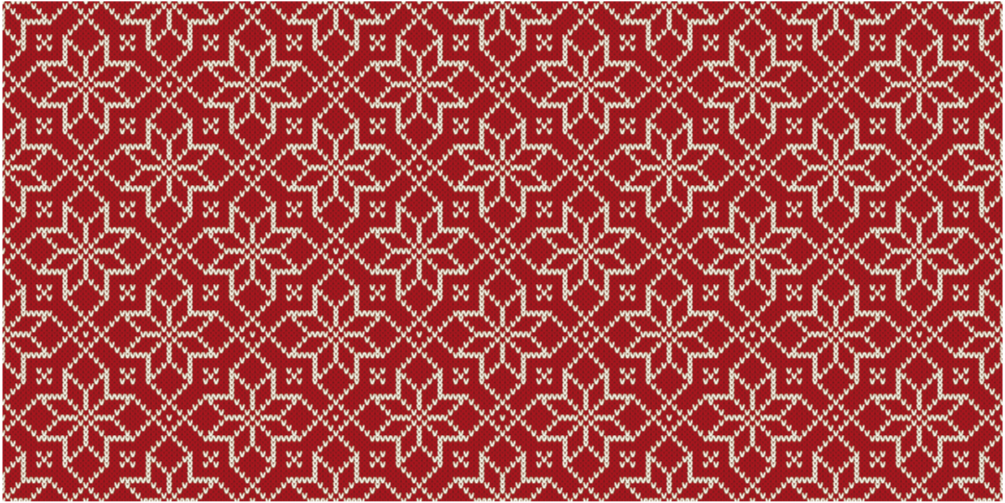 Vinyl teppich baby mit rotem ornamentmuster - TenStickers