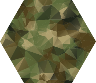 Vinyl teppich geometrisch sechseck muster - TenStickers
