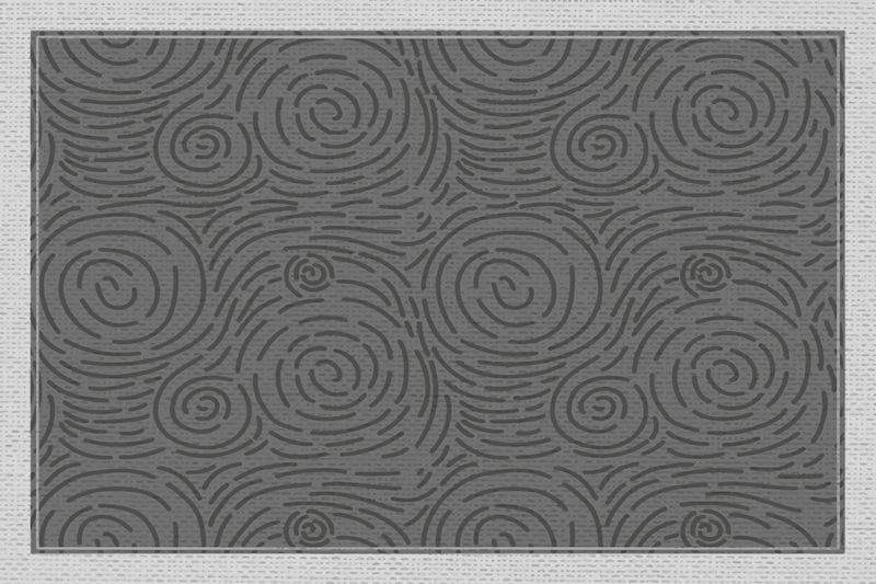 Vinyl teppich textur mit wirbelmustern - TenStickers