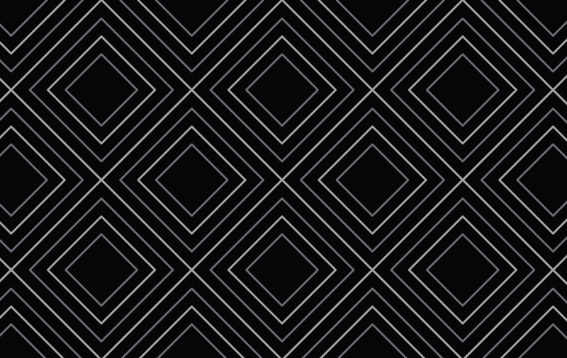 Vinyl Teppich geometrisch monochromatische geometrische - TenStickers