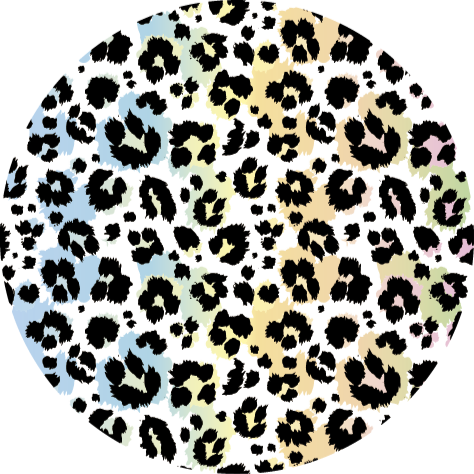 Vinyl teppich tiermuster leopardenflecken muster - TenStickers
