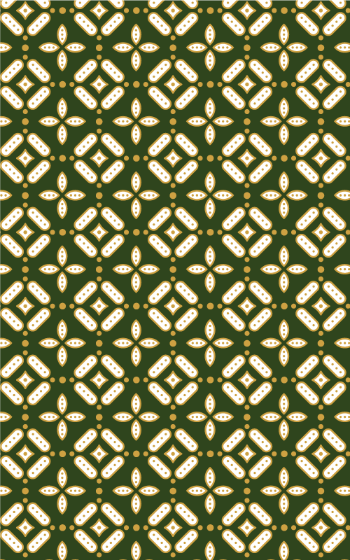 Vinyl Teppich Küche geometrische ornamentik - TenStickers