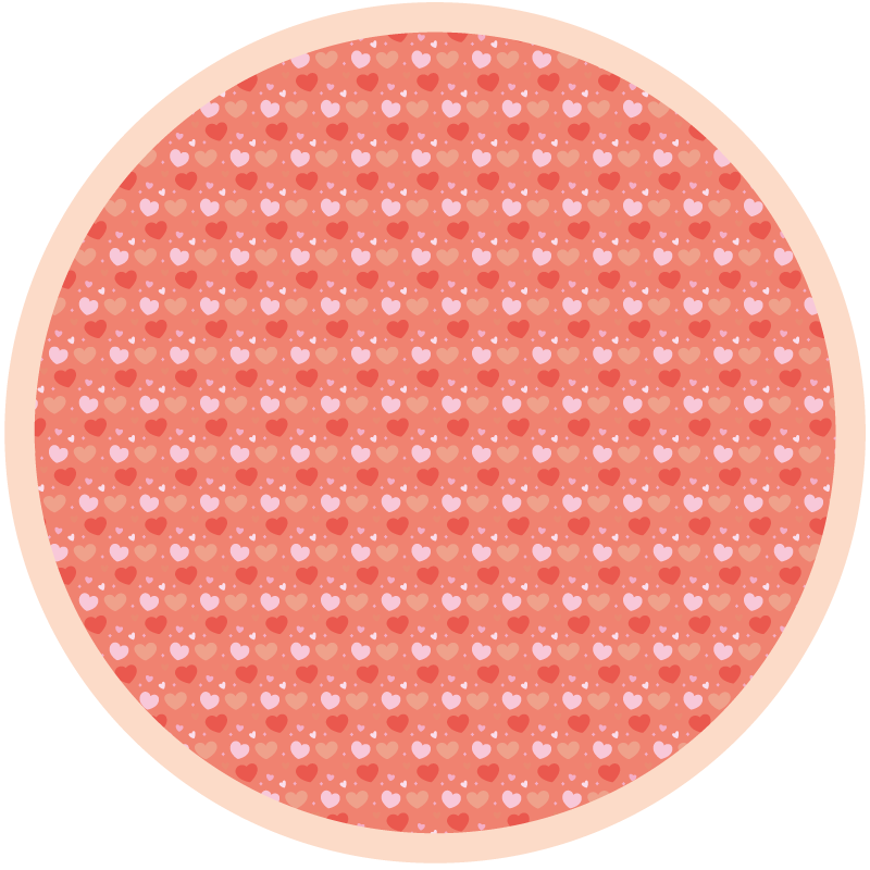 Vinyl teppich baby punktkreis - TenStickers