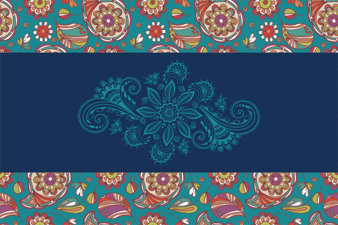 Vinyl teppich mandala läufer - TenStickers