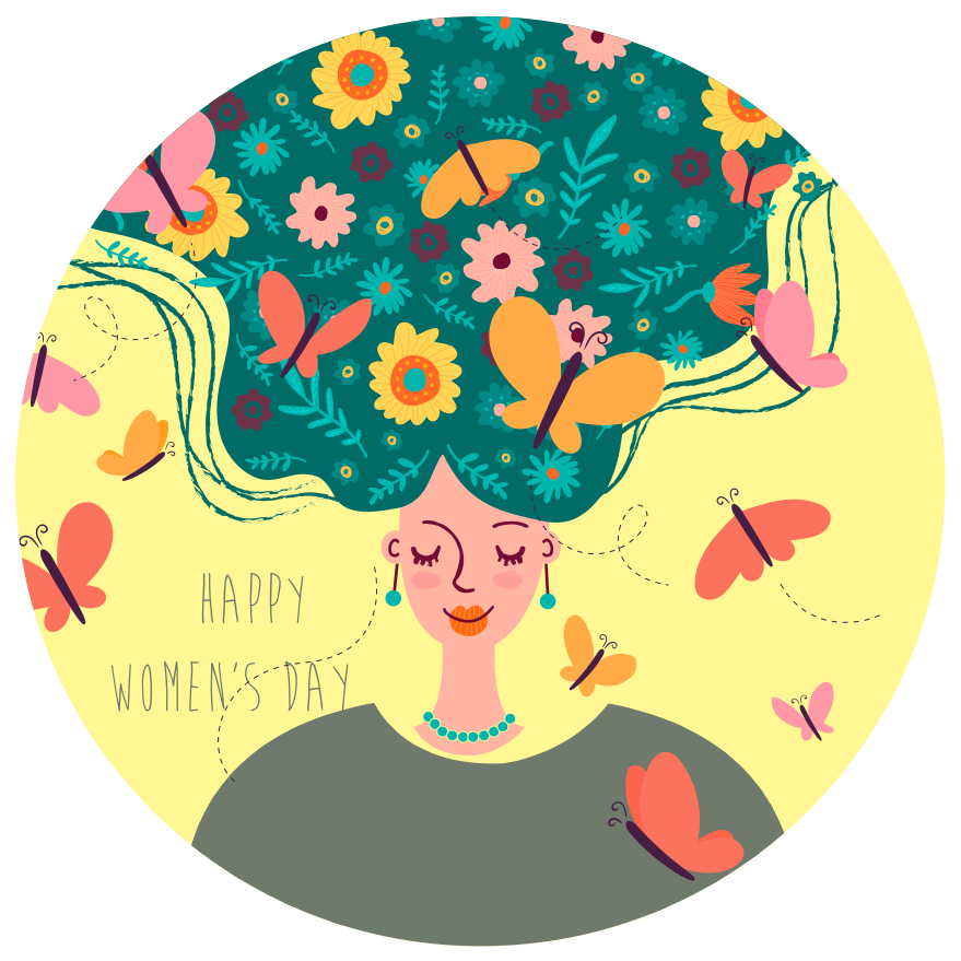 Vinyl Teppich Events alles gute zum tag der frauen - TenStickers