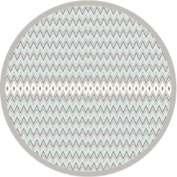 Vinyl Teppich gestreift chevron-musterdetail - TenStickers