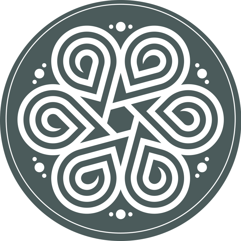 Vinyl teppich mandala keltisches mandala - TenStickers