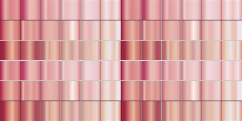 Vinyl Teppich Fliesenoptik rosa gekacheltes muster - TenStickers