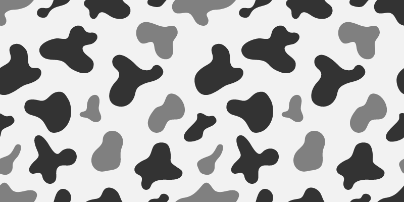 Vinyl Teppich Tiermuster kuhmusterdesign - TenStickers