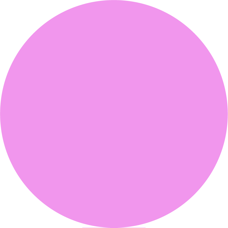 Vinyl teppich lila in lebhaftem rundton - TenStickers