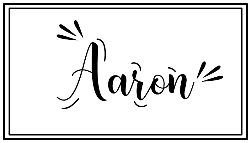 Vinyl teppich schlafzimmer minimalistischer name - TenStickers
