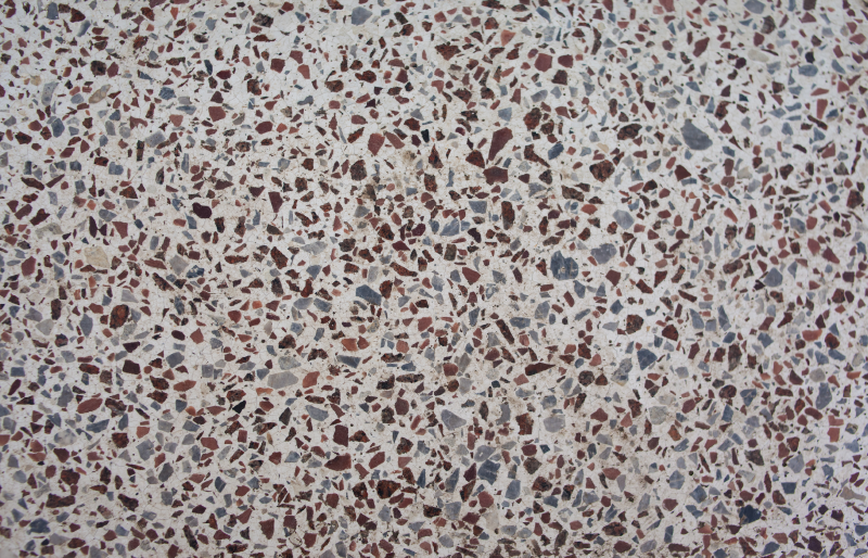 Vinyl Teppich Steinoptik granitmosaik - TenStickers