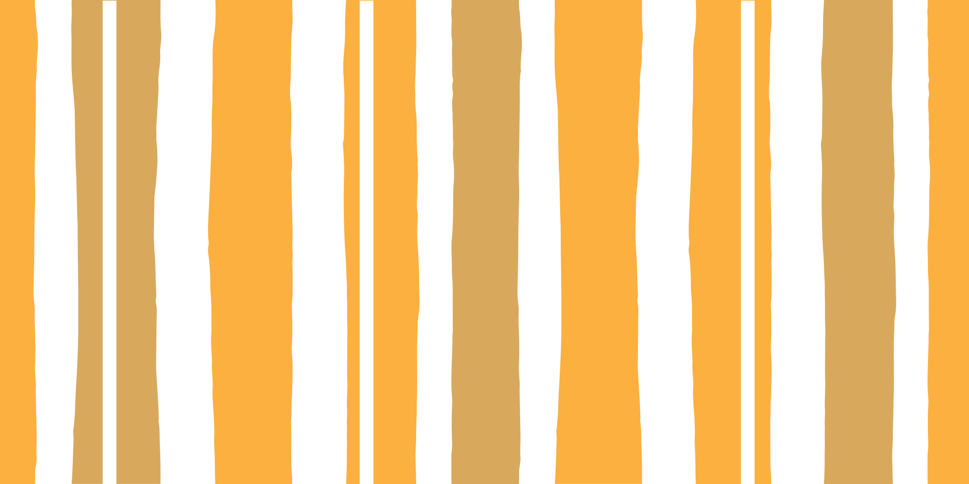 Vinyl Teppich gestreift warme orange linien - TenStickers