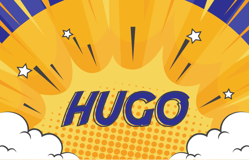 Vinyl teppich mit namen im heldenhaften sonnenstrahl - TenStickers