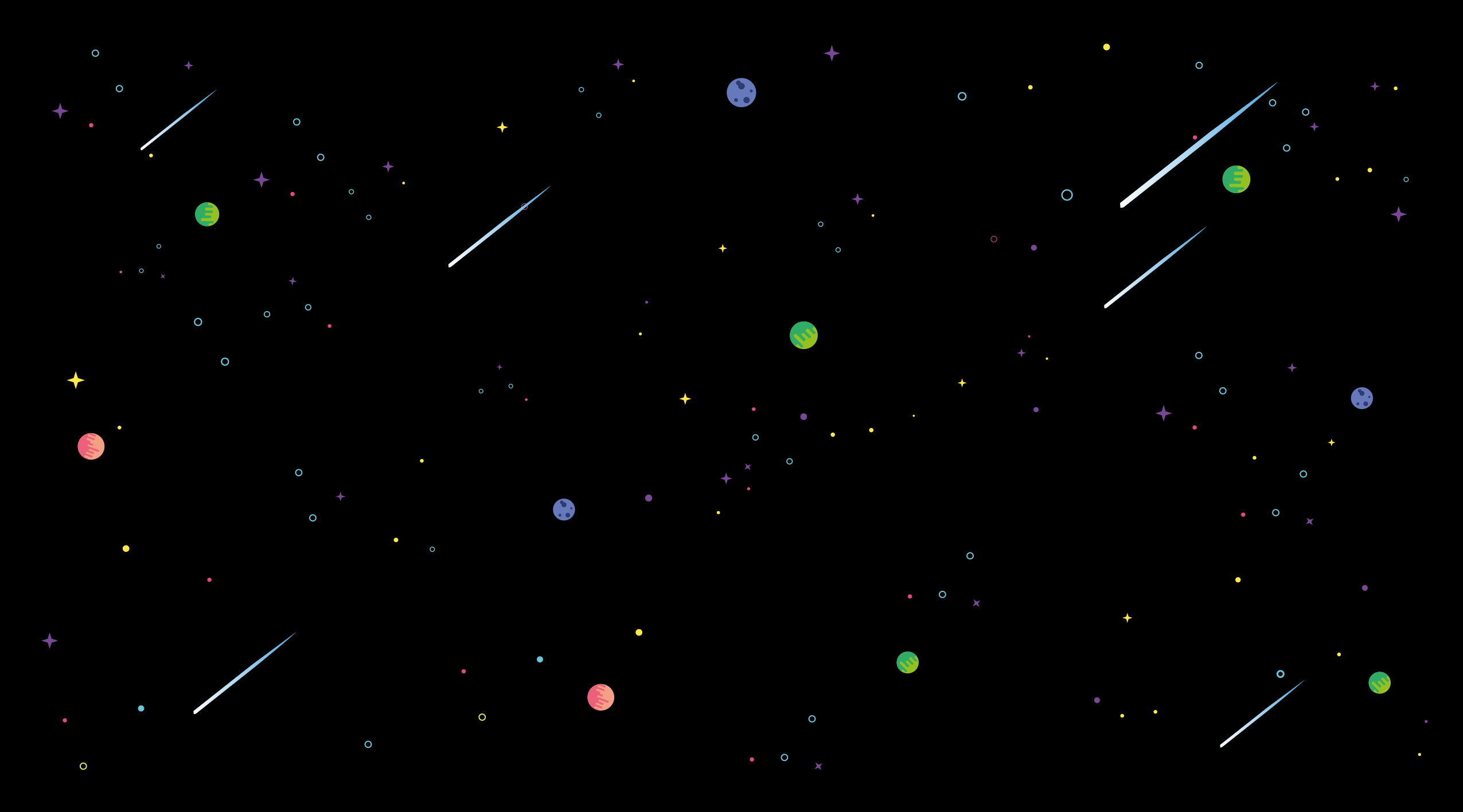 Vinyl Teppich Sterne kosmischer sternenhimmel - TenStickers