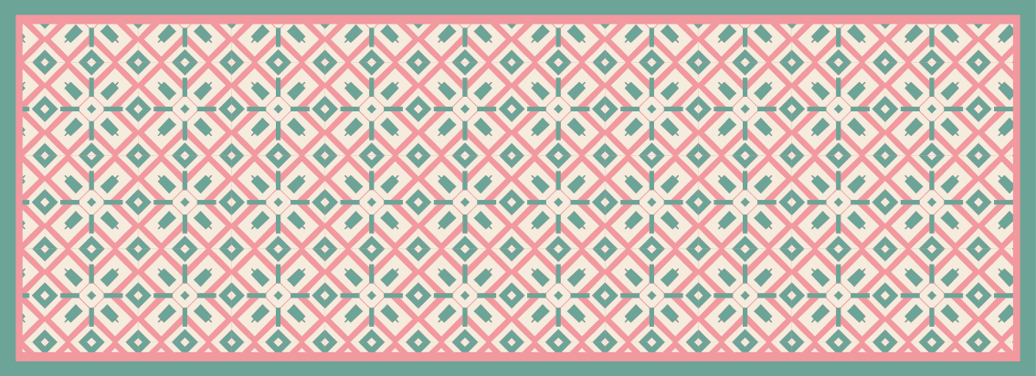 Vinyl teppich geometrisch lebendige geometrie idee - TenStickers