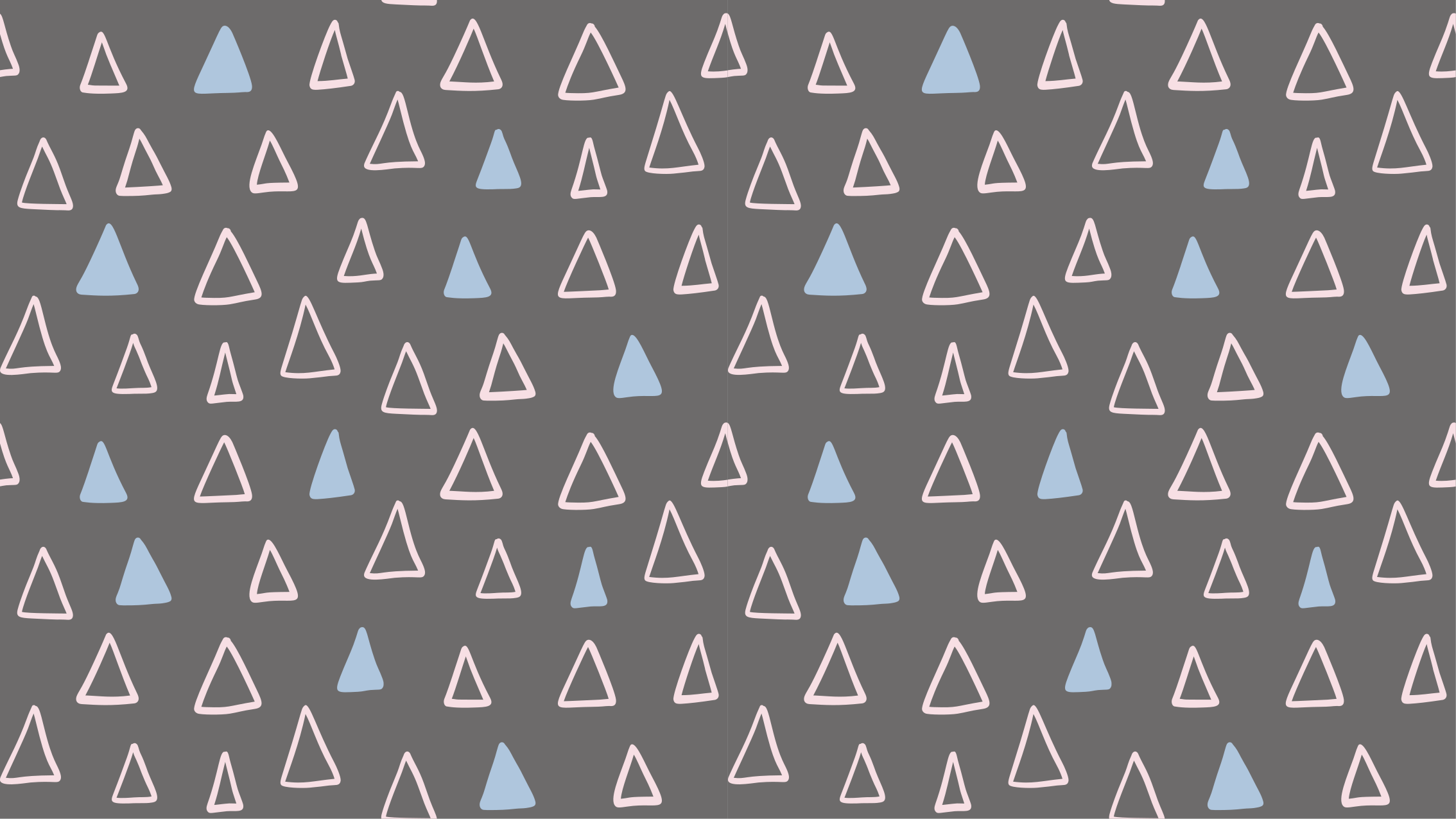 Vinyl Teppich geometrisch dreieckiges element - TenStickers