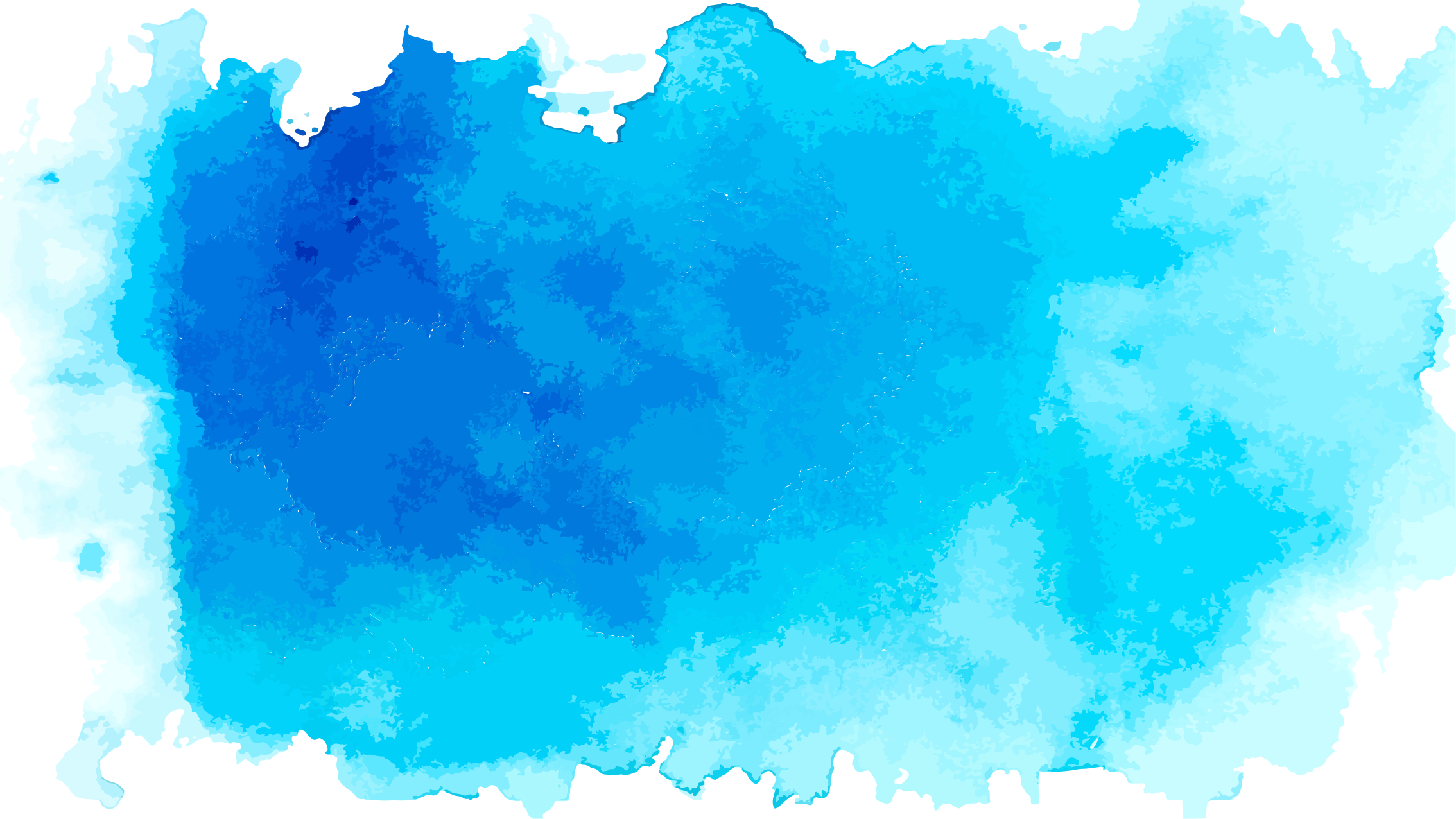 Vinyl Teppich minimalistisch blauer aquarellspritzer - TenStickers