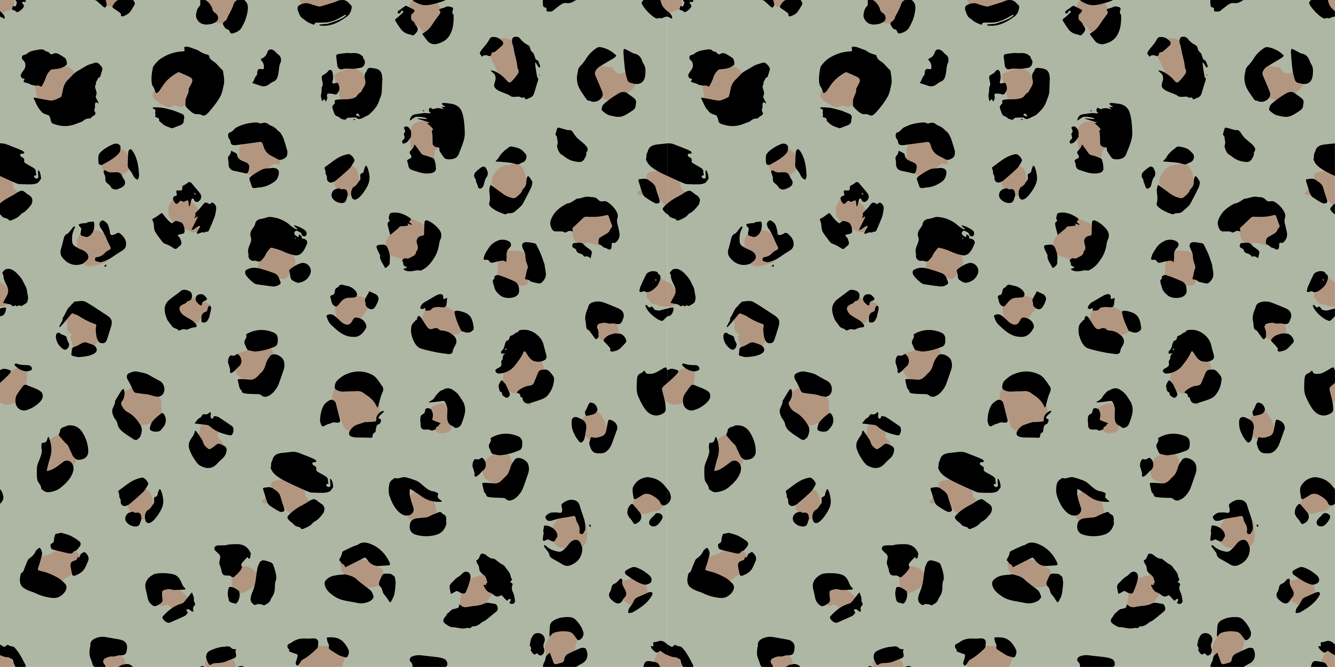 Vinyl teppich tiermuster leopard Ästhetik - TenStickers