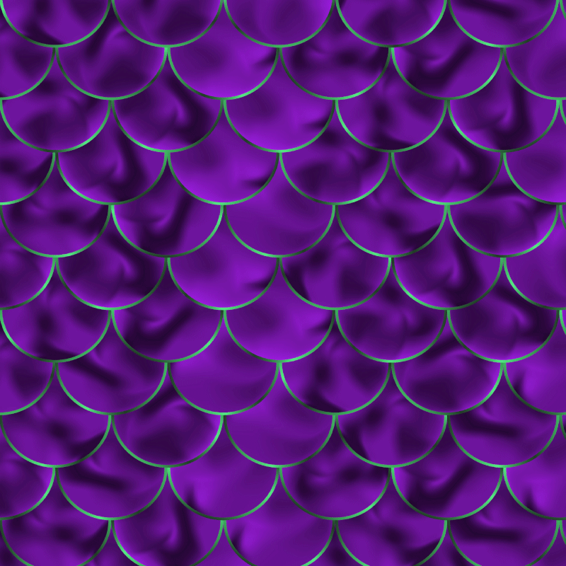 Vinyl teppich tiermuster meerjungfrauenschuppen - TenStickers